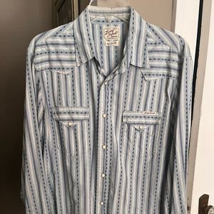 Lucky Brand Western Button Up